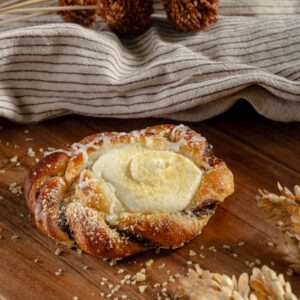 Large Round Cheese Danish